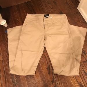 American Eagle Khaki School pants